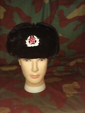 CAPPELLO COLBACCO PELLICCIA SOVIETICO RUSSO ARMATA ROSSA URSS CCCP TG 60 RARITÀ!