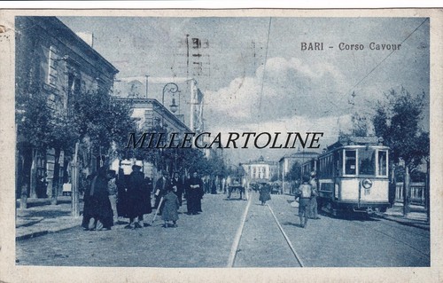 Bari corso cavour 1928 - bari:,