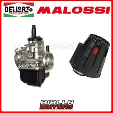 02715+042411.C0 KIT CARBURATORE DELLORTO PHBL 24 AS 2T + FILTRO MALOSSI ARIA MAN