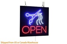 Insegna aperta taglio capelli