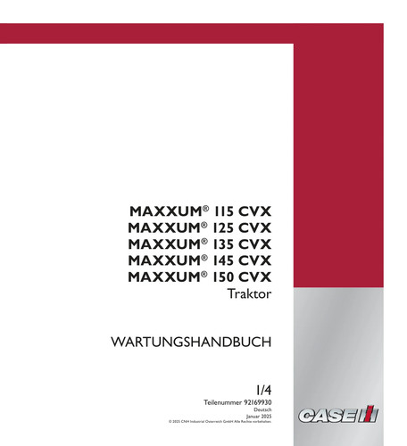 Case maxxum 115 - 115, 145