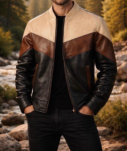 Bomber uomo vera pelle color - uomo,