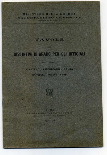 Tavole dei distintivi - ww,