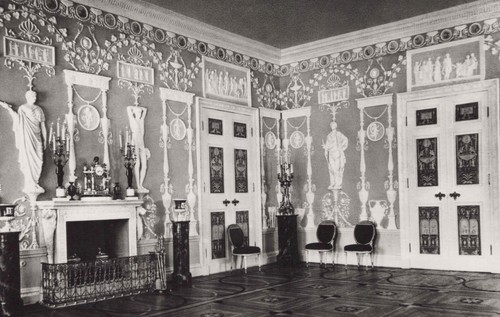 Cartolina puschkin palazzo - cartolina,