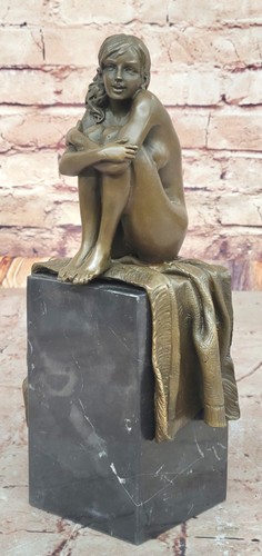 Scultura bronzo figura - in, bronzo,