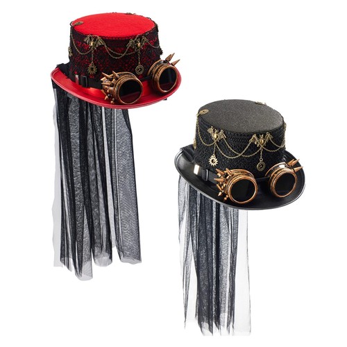 Cappello cilindro steampunk - cilindro,
