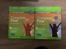 COMPLETE FIRST FOR SCHOOL SB WO/A - 9781107675162