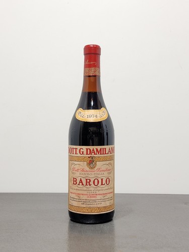 Barolo damilano 1974 morra - barolo, la