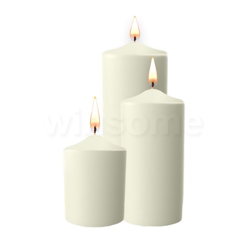 Candele colonna chiesa senza - candele,