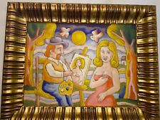 SGUANCI  ROBERTO Dipinto -Quadro - OLIO SU CARTONE 30X40cm con cornice 10cm