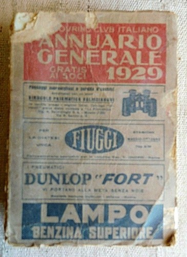 Touring club italiano annuario - club,