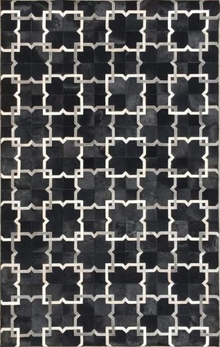 Tappeto patchwork pelle - in, di