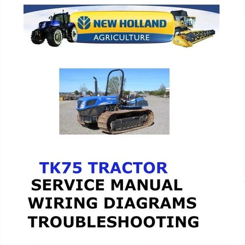 New holland tk75 trattore - new,