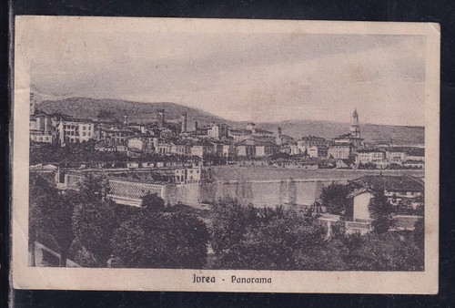 Cartolina ivrea panorama a2742 - ivrea,