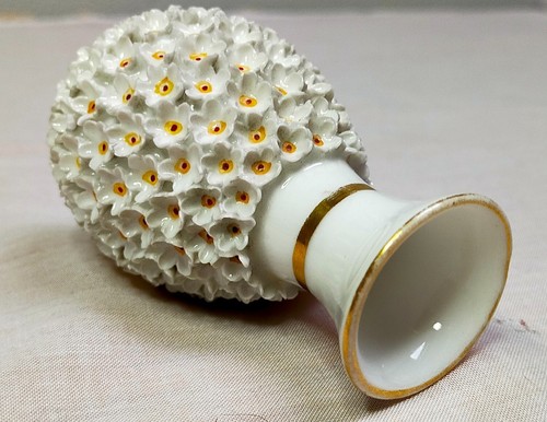 Vasetto anfora ceramica - anfora, bianca