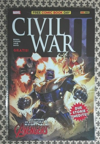 Fumetto marvel civil war - civil, ii