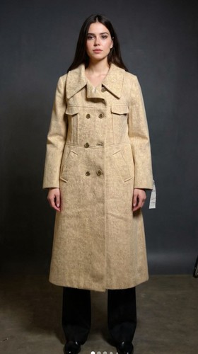 Cappotto lungo vintage - in, lana