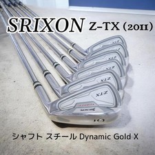 Ferri da stiro Srixon Z-TX 2011 #5-9, PW (6 club)/oro dinamico/flex: extra rigidi