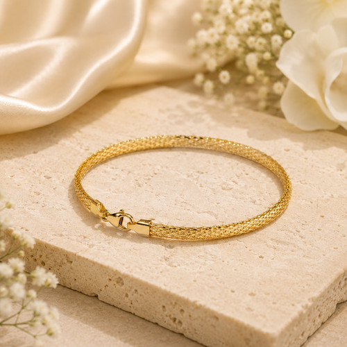 Bracciale donna maglia - bracciale,