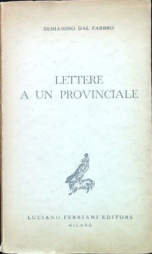 Lettere provinciale dal - a, un
