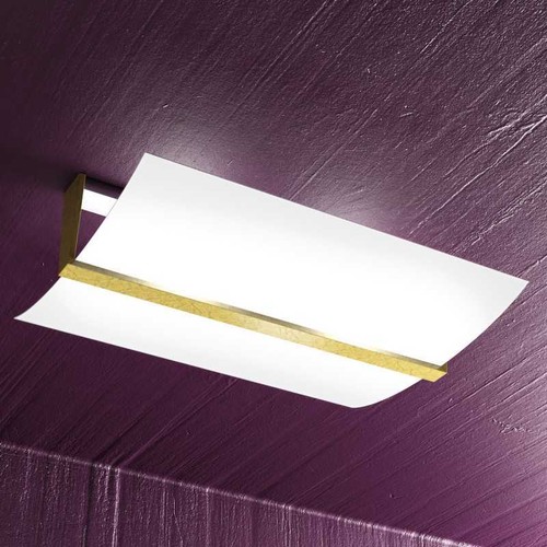 Modern wood and gold leaf - wood,