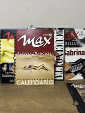 CALENDARIO ALESSIA MARCUZZI MAX 1998 in collaborazione con Omnitel