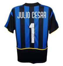 Maglia julio cesar firmata - maglia,