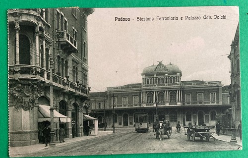 Cartolina padova stazione - cartolina,