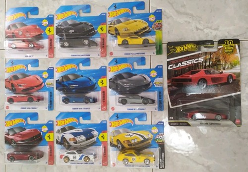 Lotto hot wheels - wheels, ferrari