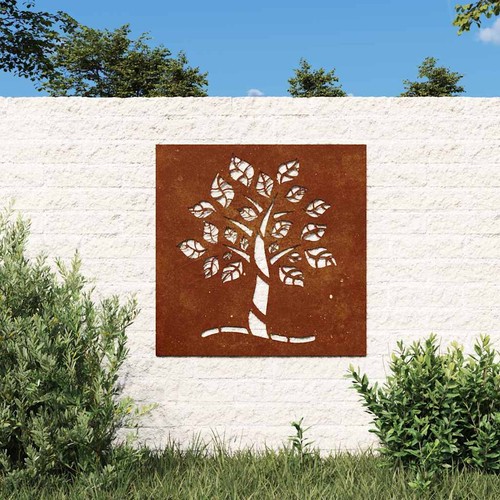 Decorazione muro giardino - decorazione, da