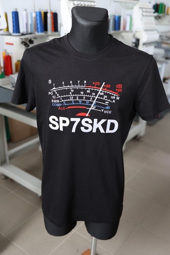 Meter con callsign t shirt - s-meter, t-shirt