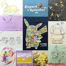 Pokemon T-shirt schizzo manica