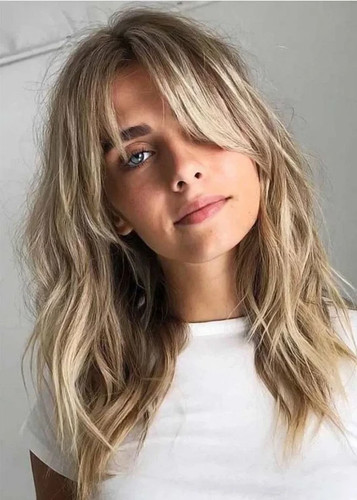 Parrucche ondulate capelli