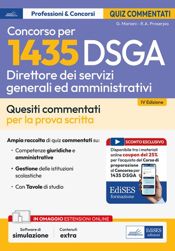 Concorso 1435 dsga direttore - 1435,