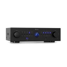 Amplificatore digitale multicanale amplifier 8x100W RMS Bluetooth telecomando black