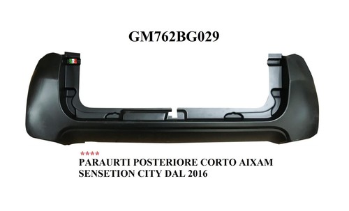 Paraurti posteriore aixam - paraurti,