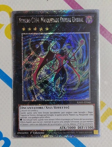 Numero c104 masquerade orrore - numero,