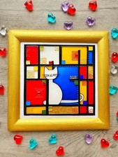 Quadro Vetro Colorato Stile