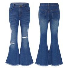 Jeans svasati strappati
