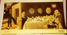 BOTERO FERNANDO ANGULO  BELLISSIMO MANIFESTO FIRMATO IN STAMPA  BOTERO 67.