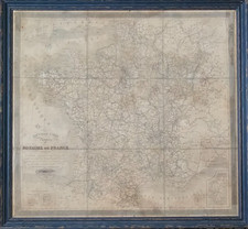 antica STAMPA Mappa Nouvelle