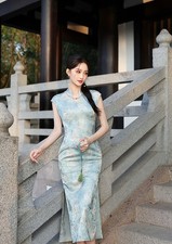 Abito lungo cinese Cheongsam