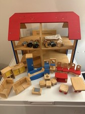 Plan toys casa legno e - casa, in