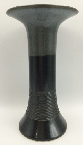 Raro vaso tromba ceramica - raro, 11"
