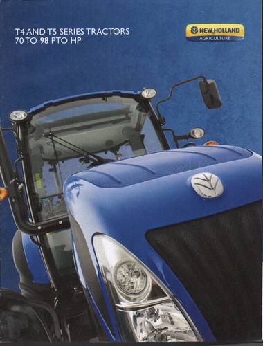 Scheda brochure trattore new - brochure,