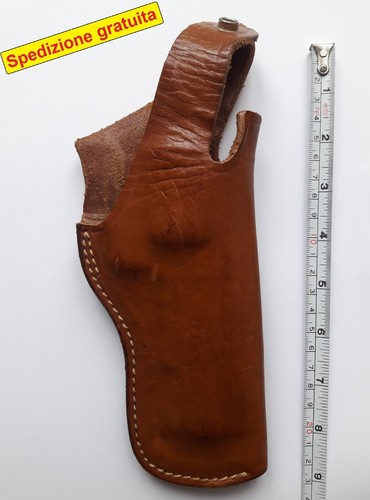Fondina cuoio per revolver - fondina, 3"