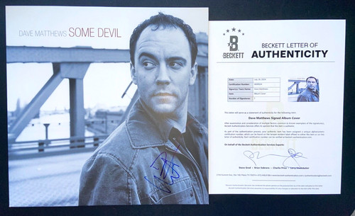 Dave matthews firmato - dave,