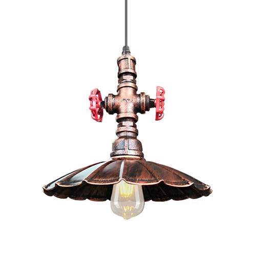 Lampadario bar ferro stile