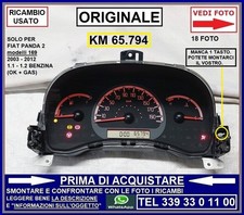 QUADRO STRUMENTI CONTA KM FIAT
