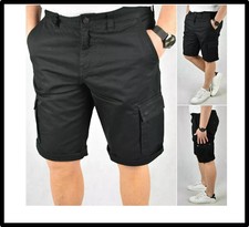 Bermuda cargo uomo con tasconi